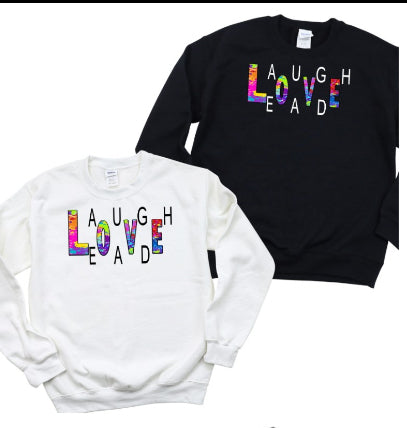 “Colorburst of Love” -Sweatshirts