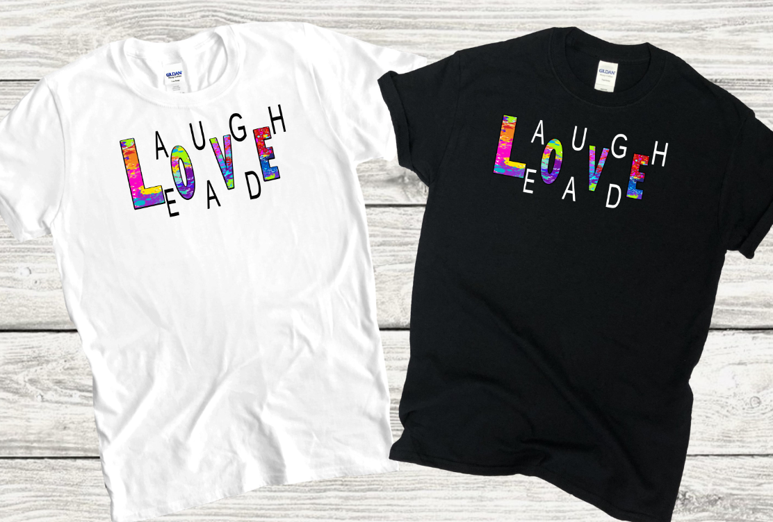 “Colorburst of Love”-Back to school Style TEESHIRT